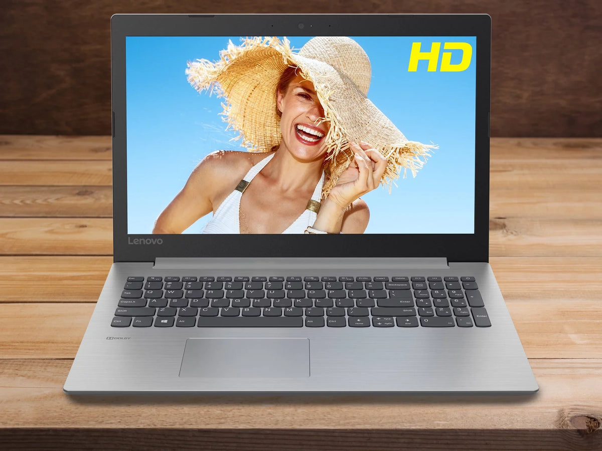 Lenovo IdeaPad 330 Notebook 15.6" Laptop, AMD A6, 8GB RAM, 1TB SSD, DVD-RW, Windows 10, Gray