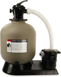 Rx Clear Radiant 19" Above-Ground Pool Sand Filter with 1 HP Extreme Force Pump