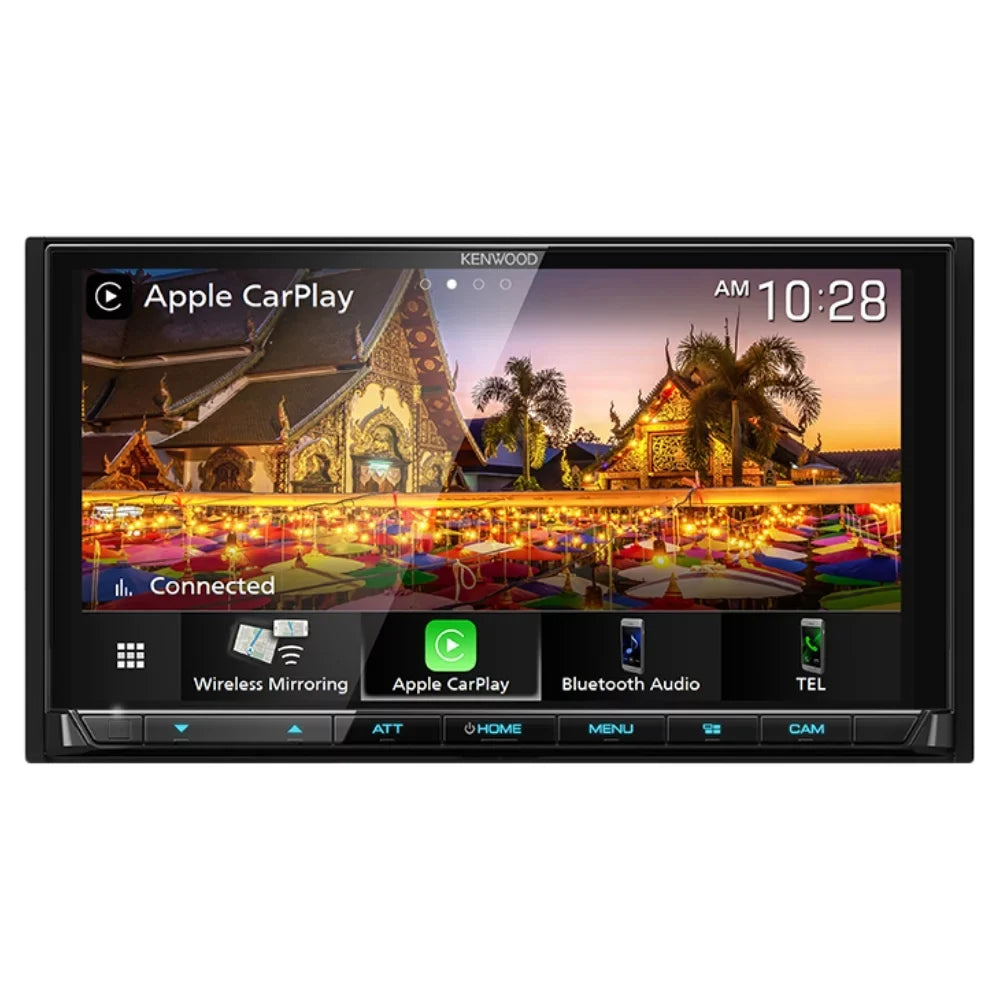 Restored Kenwood DMX958XR 6.8" Multimedia Receiver w/ Android Auto & Android Auto (Refurbished)