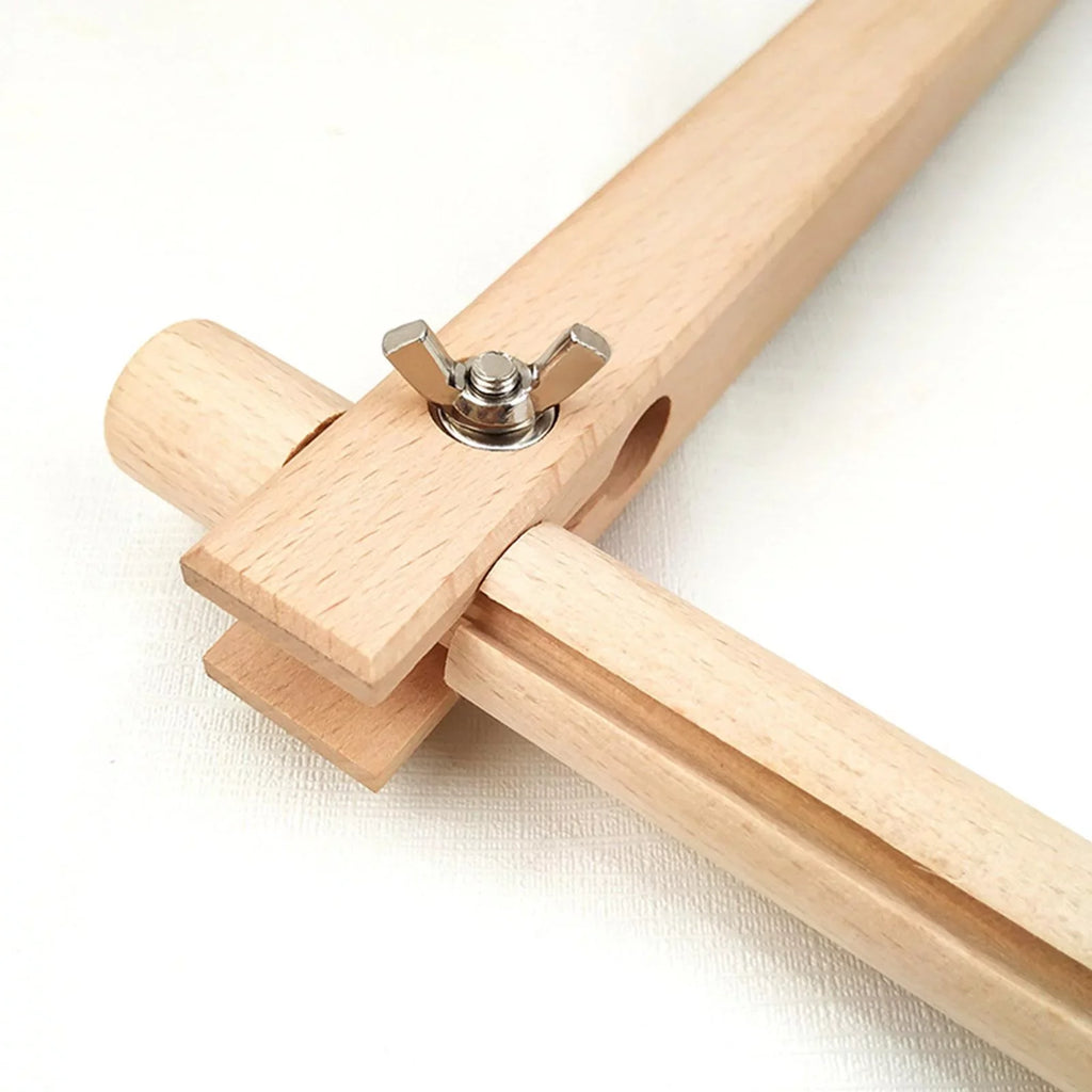 Tapestry Scroll Universal Embroidery Needlework Frame Holder Cross Stitch DIY Sewing Hoop for Coat