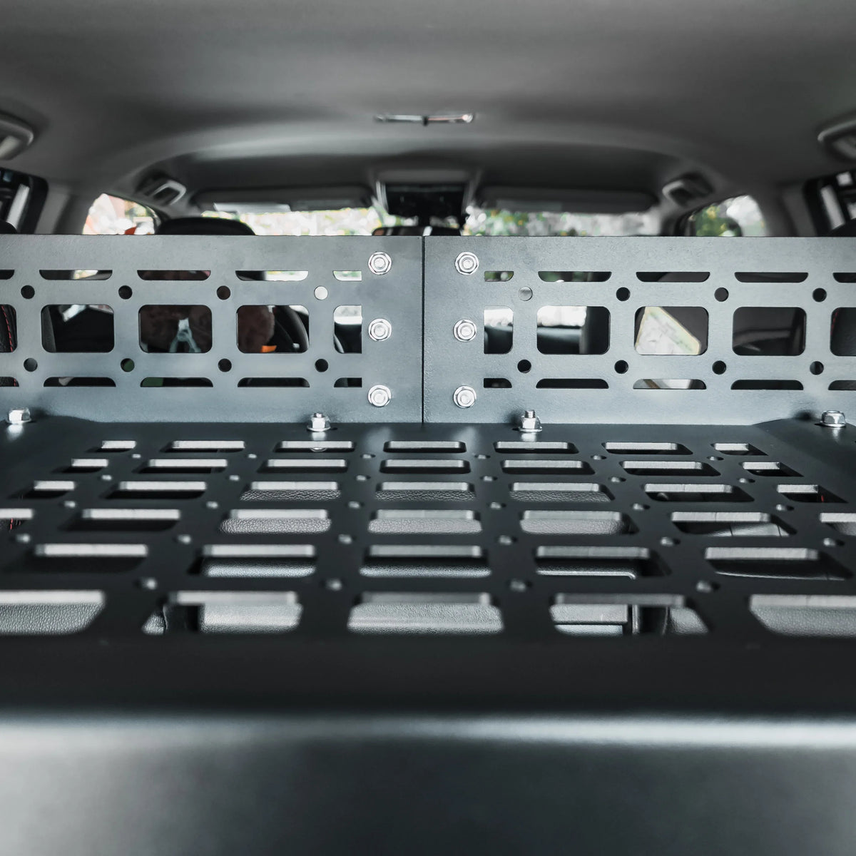 BAKOD Molle Storage Window Shelf Set Panel for 2010-2023 Toyota 4Runner Black MSW100 MSPS100