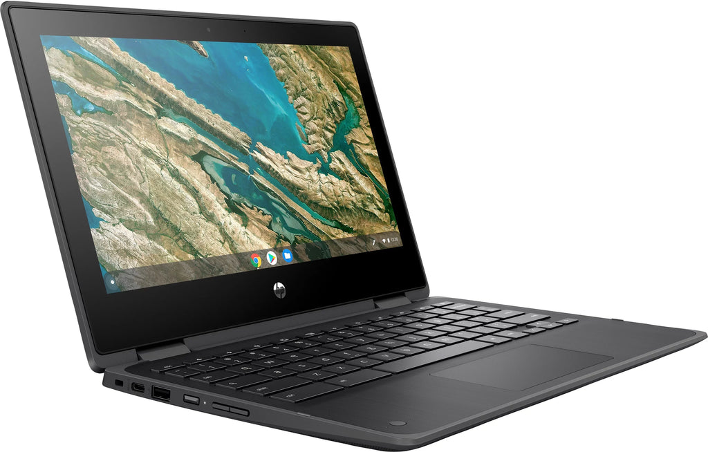 HP Chromebook x360 11 G3 EE 11.6" Touchscreen 2 in 1 Chromebook - Intel Celeron N4020 - 8GB - 32GB Flash Memory - Intel UHD Graphics 600 - Chrome OS - Chalkboard Gray
