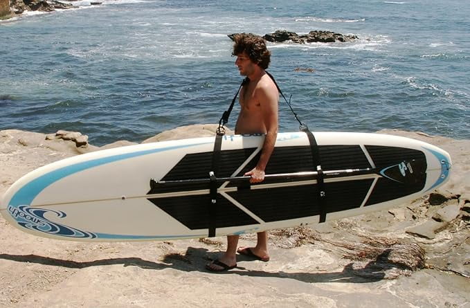 Big Board Schlepper Stand Up Paddleboard Easy Carry Strap SUP Shoulder Sling Holder Board Carrier