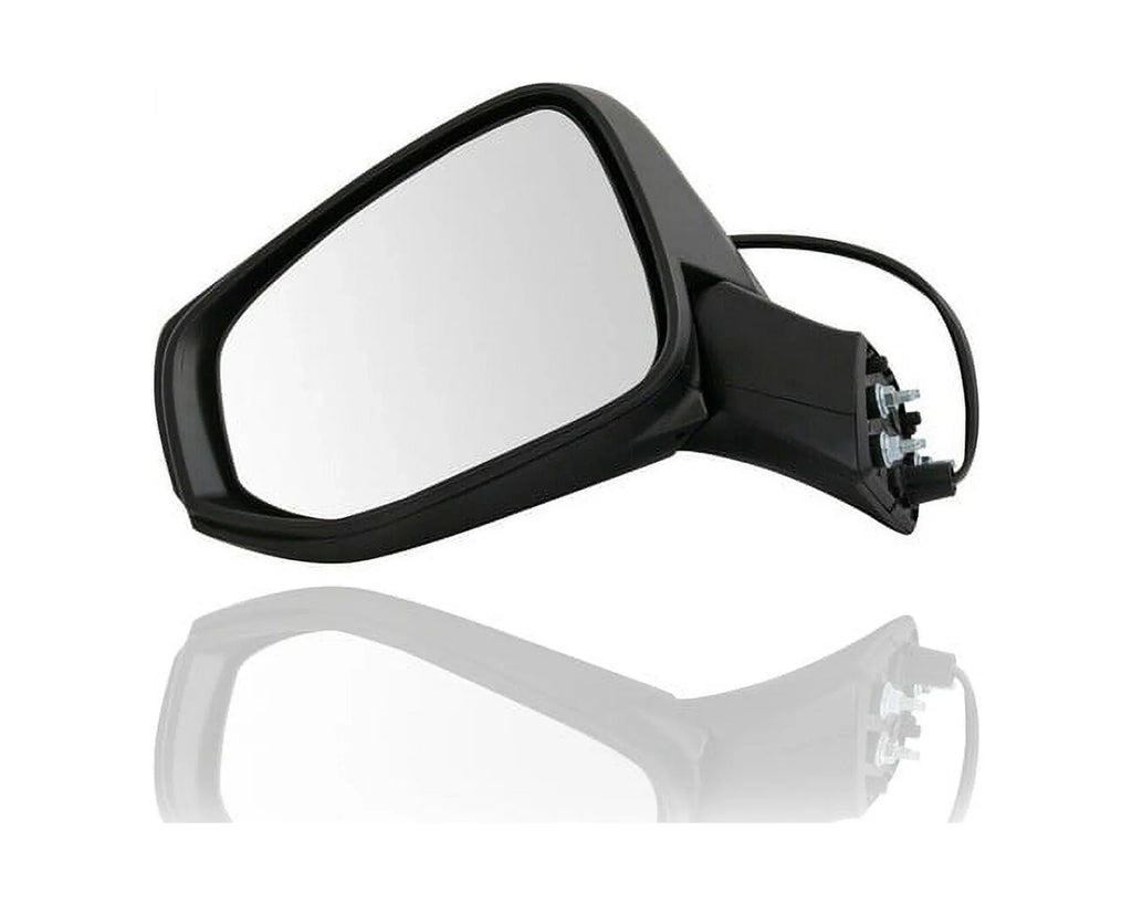 Door Mirror - Compatible/Replacement for '19-21 Toyota RAV4/Hybrid LE/North American Built - Non-Heated, Without Signal & Puddle Lamp & Blind Spot & Camera - Textured - Pair Set 879100R261, 879400R261