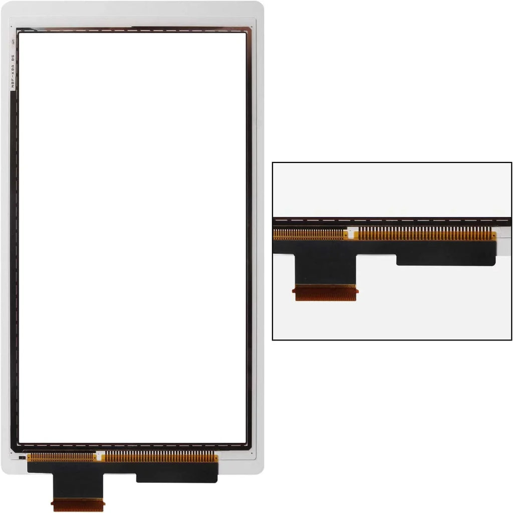 for Nintendo Switch Lite Only Touch Screen Digitizer ï¼ŒFront Touch Panel Replacement Parts Repair Set with Free