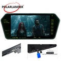 Full HD 7" inch TFT LCD Car Monitor Car RearView Mirror with Built-in Bluetooth Mp5 FM Photo Display USB TF Slot