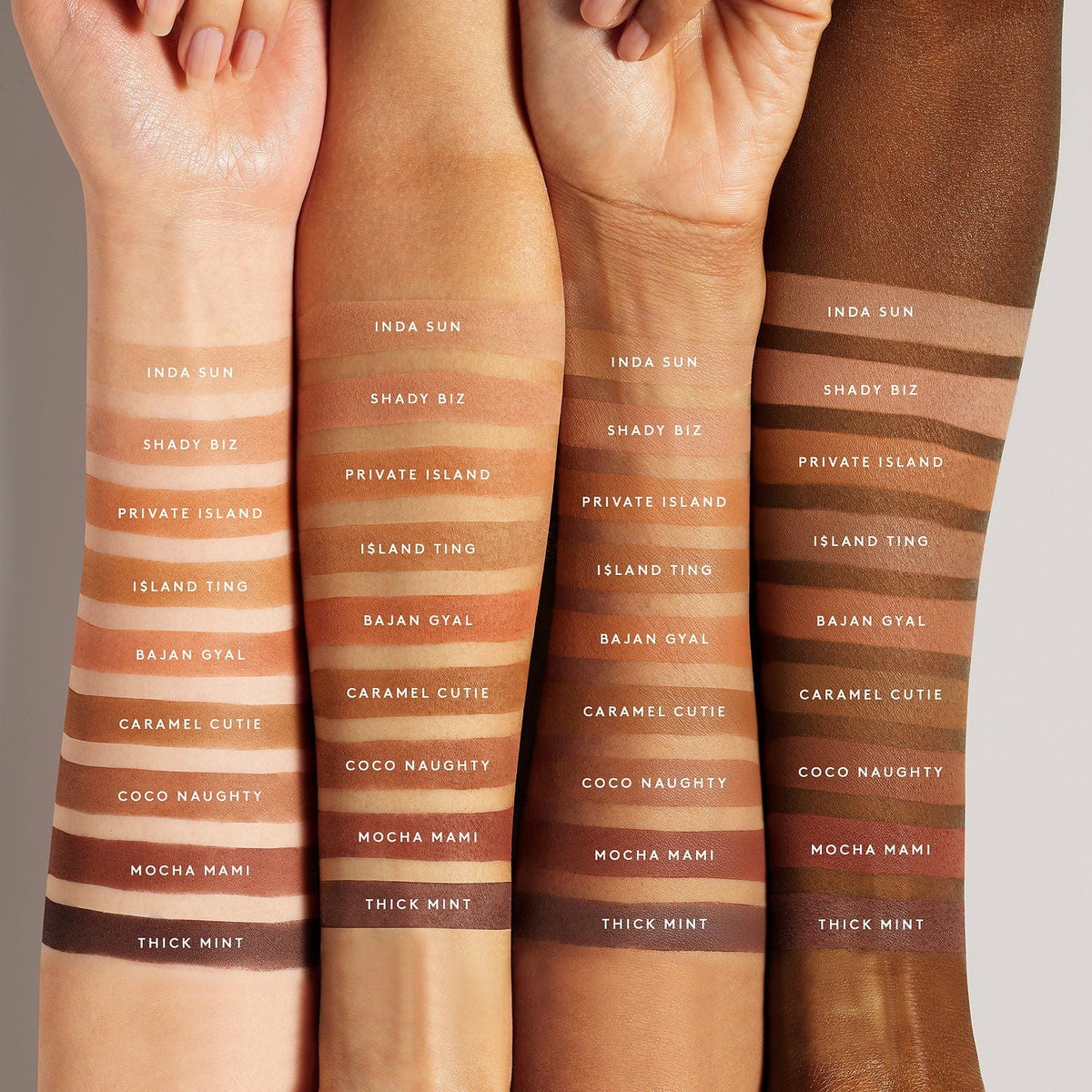 Fenty Beauty by Rihanna Sun Stalk'r Instant Warmth Bronzer - Mocha Mami - very deep with warm red undertones