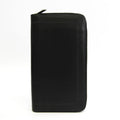 Pre-Owned Louis Vuitton Zippy Organizer M97026 Men's Utah Leather Long Wallet (bi-fold) Basalt (Good)