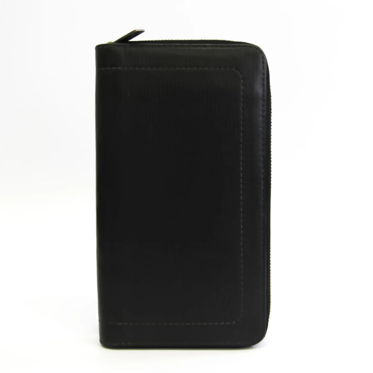 Pre-Owned Louis Vuitton Zippy Organizer M97026 Men's Utah Leather Long Wallet (bi-fold) Basalt (Good)