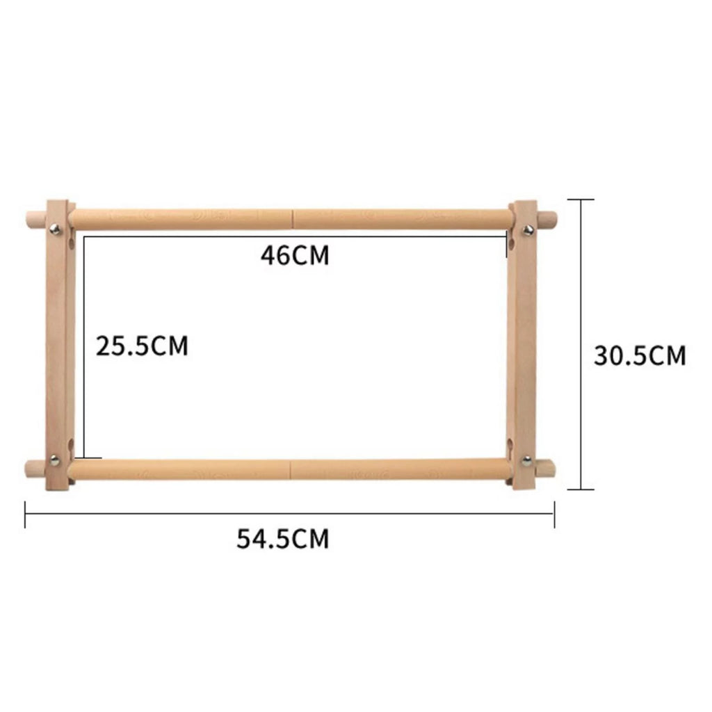 Tapestry Scroll Universal Embroidery Needlework Frame Holder Cross Stitch DIY Sewing Hoop for Coat