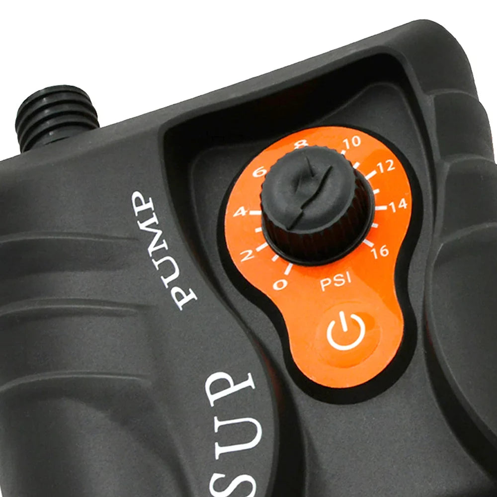 moobody Portable Electric Inflator 16PSI High Pressure Air Pump 110W for Paddle Board Air-filled Pool Boat