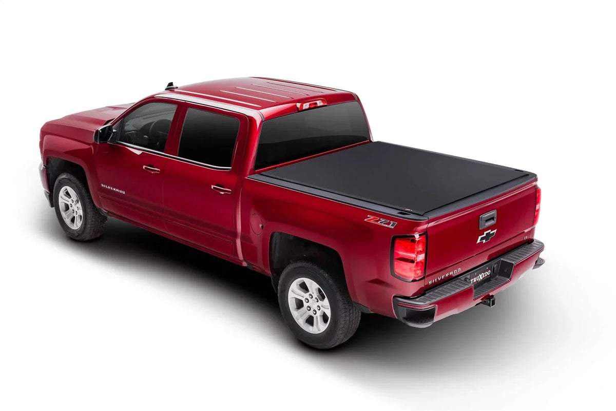 TruXedo Pro X15 Soft Roll Up Truck Bed Tonneau Cover Fits select: 2014-2019 CHEVROLET SILVERADO, 2014-2019 GMC SIERRA