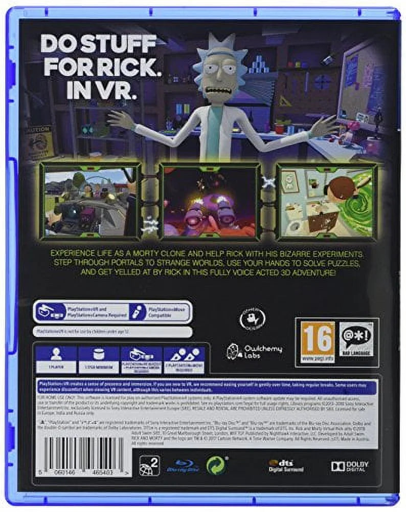 Rick and Morty Virtual Rick-Ality (PS4)