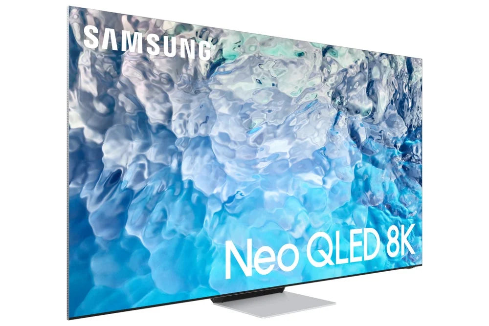 SAMSUNG 65-inch Samsung Neo QLED 8K QN900B Series Mini LED Quantum HDR 48x Smart TV with Sanus Systems VLF728-B2 Full Motion Wall Mount (2022)