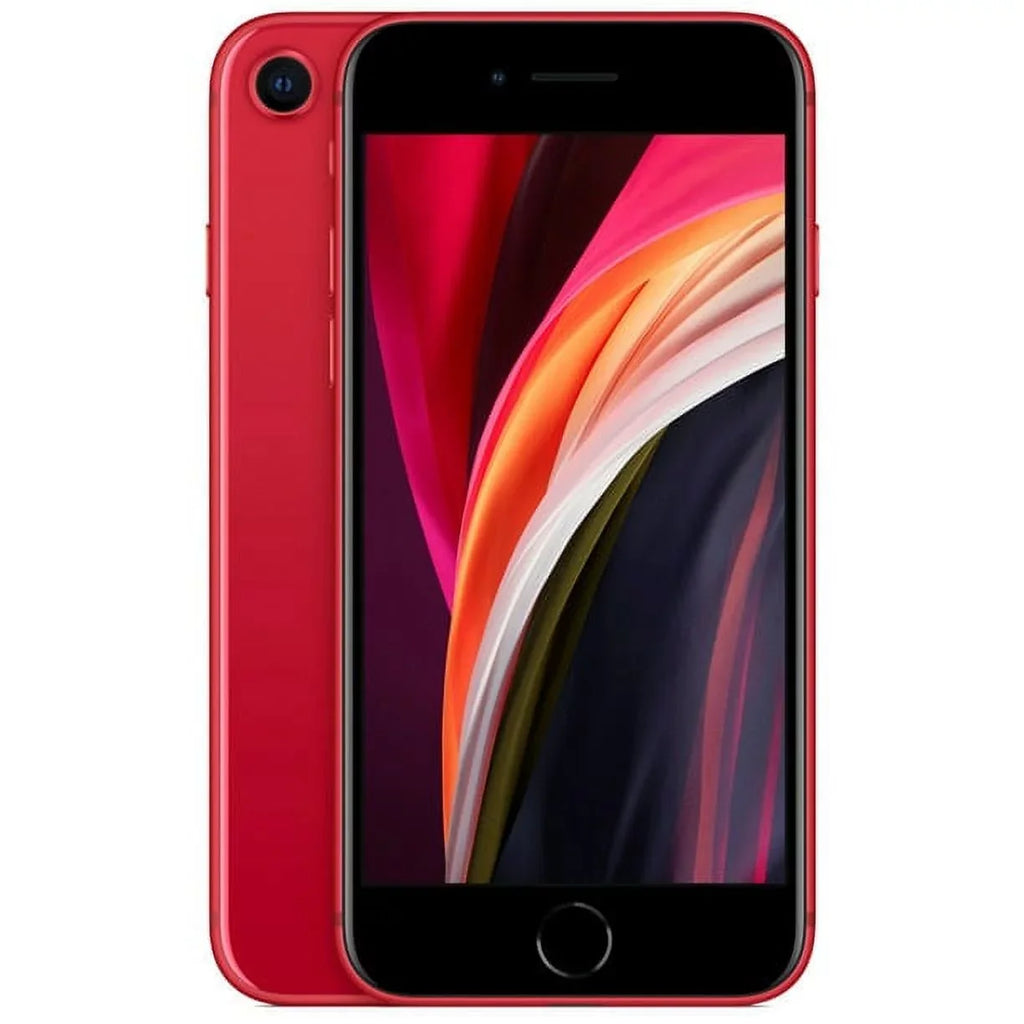 Pre-Owned Apple iPhone SE (2020) - 128GB - Fully Unlocked - Red (Refurbished: Fair)