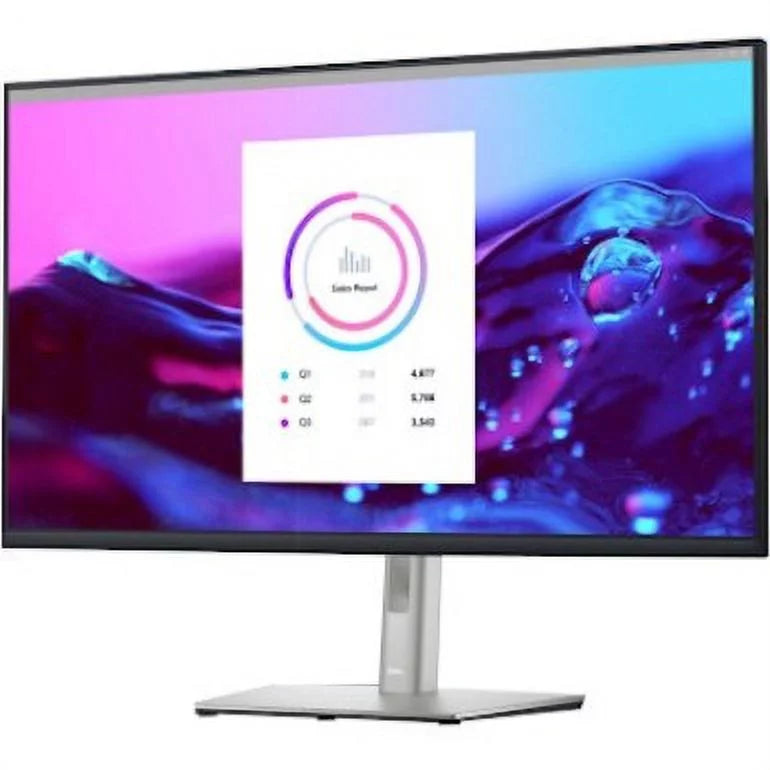 Dell 32\" 3840 x 2160 LCD ComfortView Plus, sRGB Monitor, Black & Silver, P3223QE