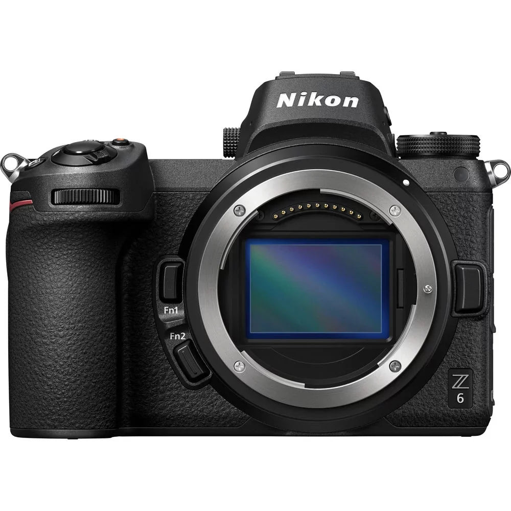Nikon Z6 Mirrorless with 50-250mm f/4.5-6.3 VR Lens + 24mm f/1.8 S Lens + 64GB Storage + UV Filter + Backup Battery + Case + Cleaning Kit - International Version