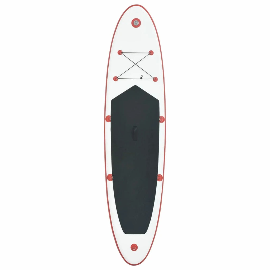Walmeck Blow-up Paddleboard Set Red and White
