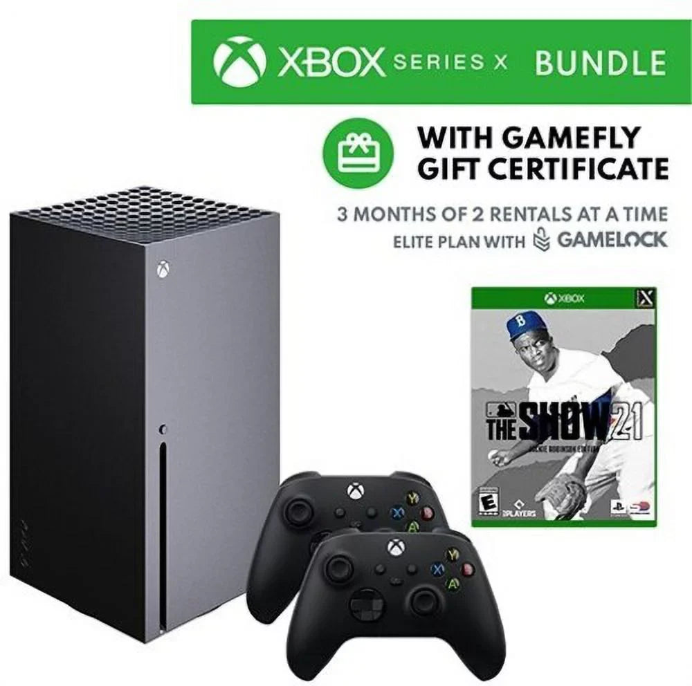 Xbox Series X Bundle W/MLB Jackie Robinson Edition [GAME CONSOLES]