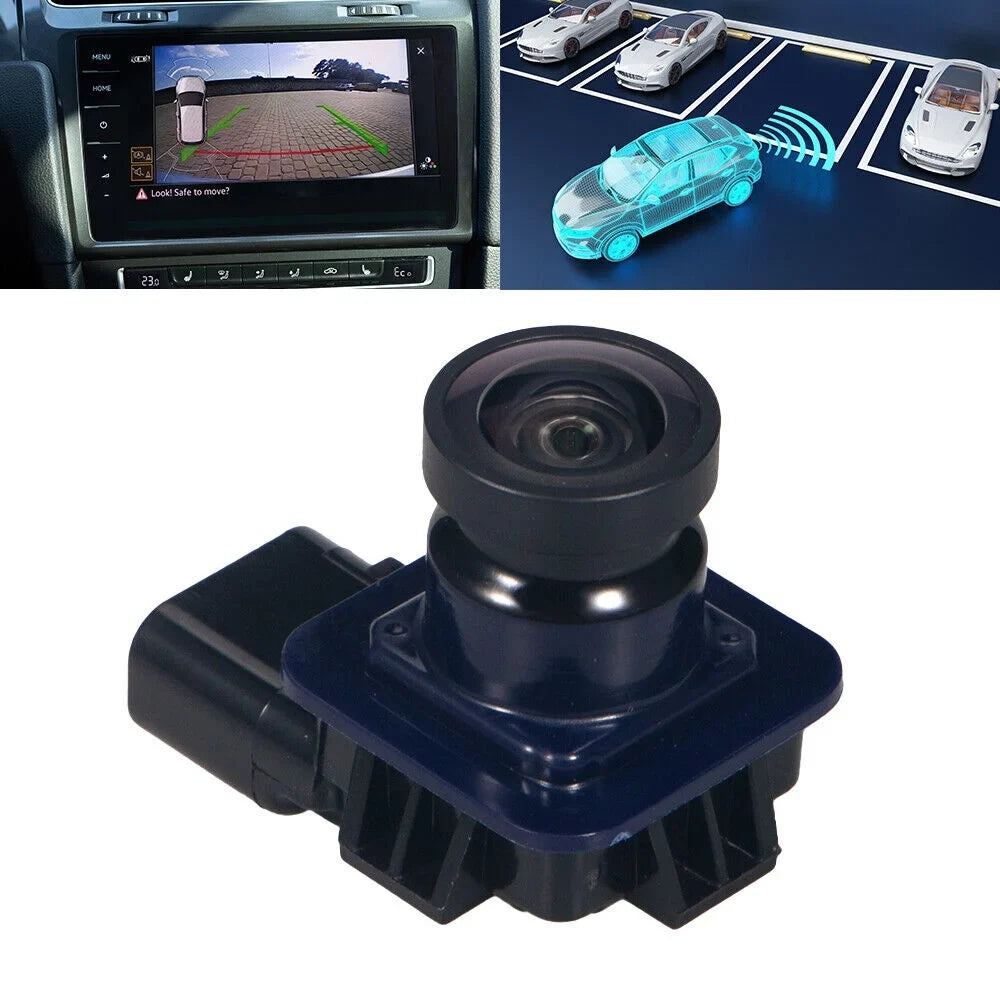 Easy to Install Direct Replacement Clear Driving Sight Rear View Backup Camera for Ford Fusion (2013-2016)