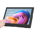 Protable Monitor 11.6 Inch 1366x768 60Hz TouchScreen Compture Monitor For PC Gamer PS4 XBOX Stick Switch Raspberry PI Display