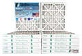 Glasfloss Air Filter 18x20x2 - 2" MERV 10 - (Pack of 12) - Pleated AC or HVAC Air Filter - Furnace Air Filter - Home or Office - Made In The USA.