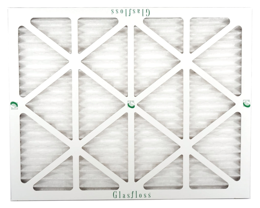 Glasfloss 22x26x1 - MERV 10 -Qty:6 - Furnace Air Filter - Made in USA (Actual Size: 21.5 x 25.5x7/8 inch)