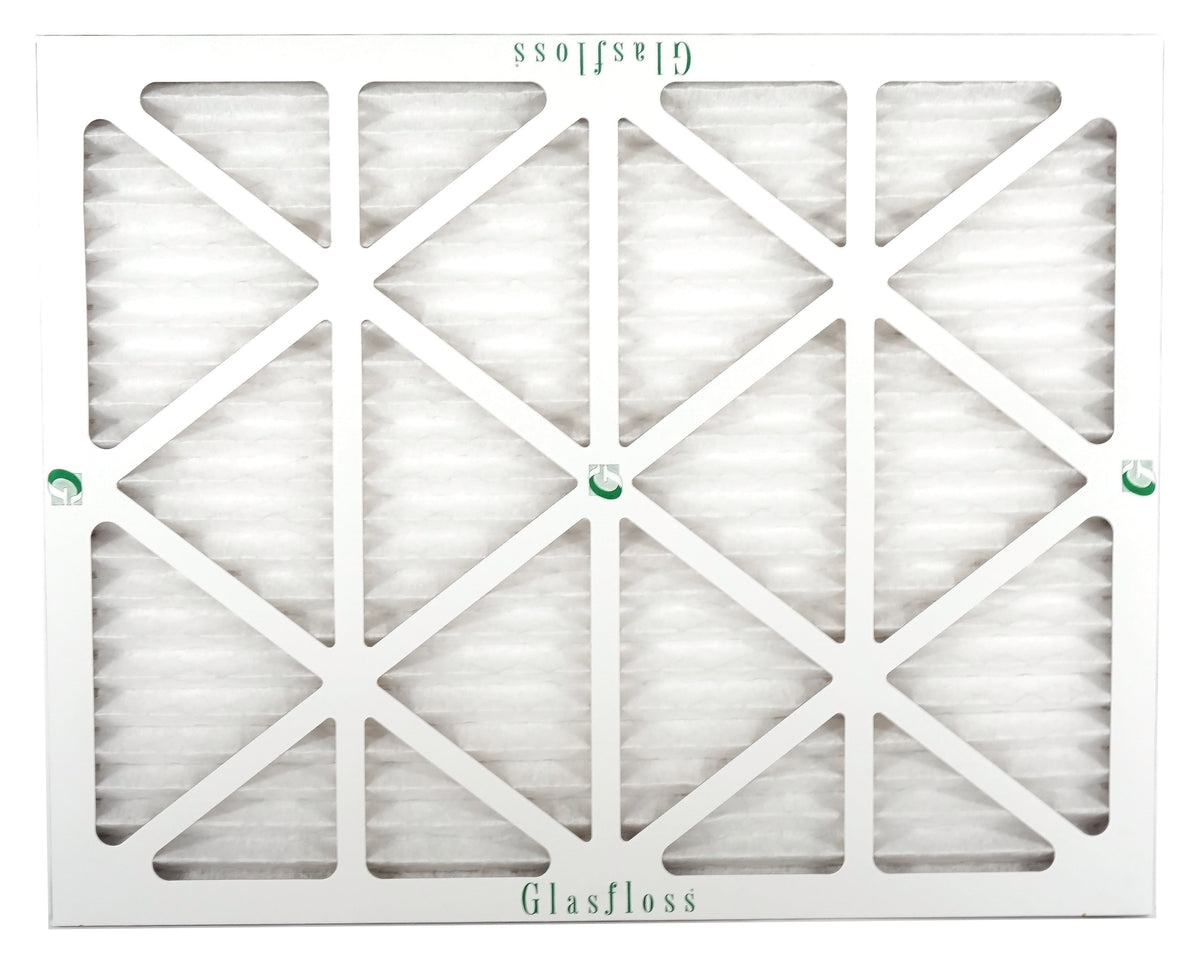 Glasfloss 22x26x1 - MERV 10 -Qty:6 - Furnace Air Filter - Made in USA (Actual Size: 21.5 x 25.5x7/8 inch)
