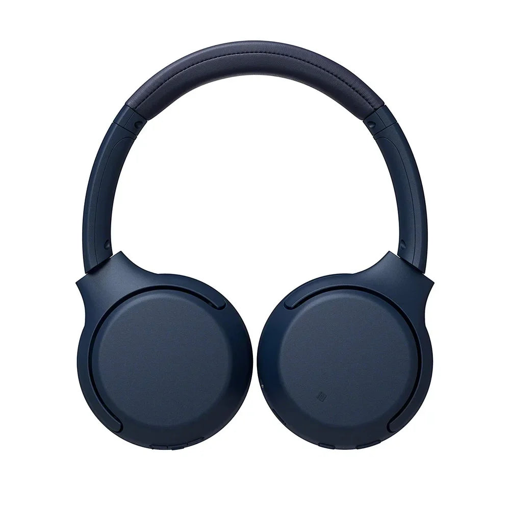 Sony WH-XB700 EXTRA BASS Wireless Headphones - Blue with Deco Gear Audio Bundle