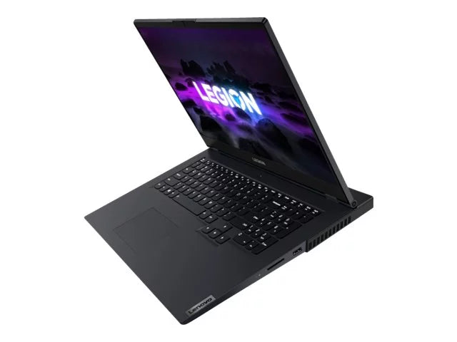 Lenovo Legion 5 17ACH6H 82JY - 180-degree hinge design - AMD Ryzen 7 5800H / 3.2 GHz - Win 11 Home - GF RTX 3060 - 16 GB RAM - 256 GB SSD NVMe - 17.3" IPS 1920 x 1080 (Full HD) @ 144 Hz - Wi-Fi 6 - phantom blue (top), shadow black (bottom) - kbd: US
