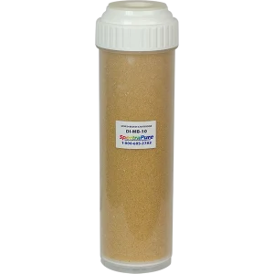 SpectraPure� Refillable Mixed-Bed DI Cartridge - Non-Color-Indicating - 10" - DI-MB-10