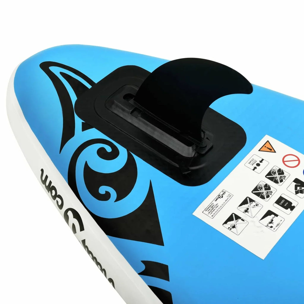 ametoys Inflated Paddleboard Set 120.1"x29.9"x5.9" Blue
