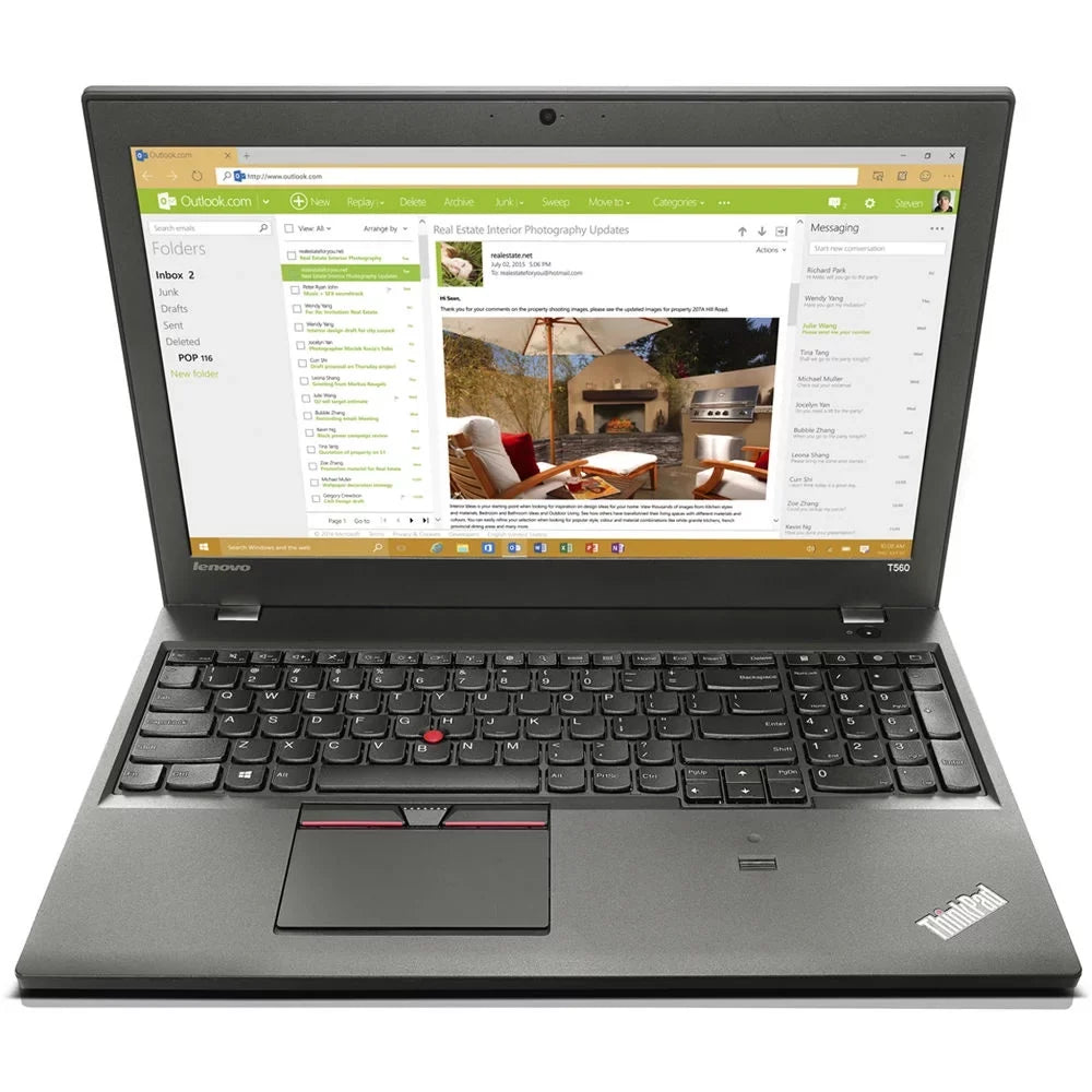 Lenovo Thinkpad T560 Laptop Intel Core i7 2.60 GHz 4GB Ram 320GB W10P - Scratch & Dent