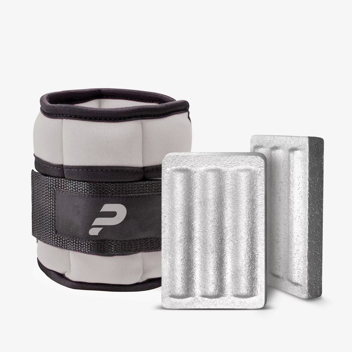 Power Wearhouse Comfortable & With 'Cooling Technology' Power Wrist-Ankle Weights, Gray, 2 x 2.5lbs