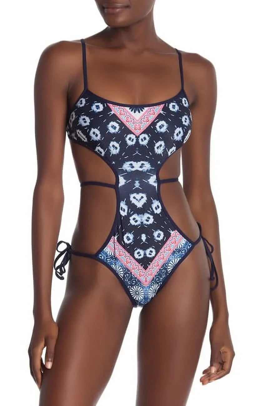 L*Space BATIK SO CHIC Ludlow Printed One Piece Swimsuit, US 4
