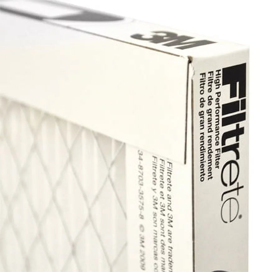 4702940 AIR FLTR 24X24X1 1900MPR Filtrete 24 in. W X 24 in. H X 1 in. D Fiberglass 13 MERV Pleated Allergen Air Filter (Pack of 4)