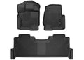 Husky Liners X-act Contour Series Front & 2nd Seat Floor Liners Black Fits 17-22 Ford F-250/F-350/F-450 Crew Cab Carpet Vehicle has factory storage box Fits select: 2017-2023 FORD F250