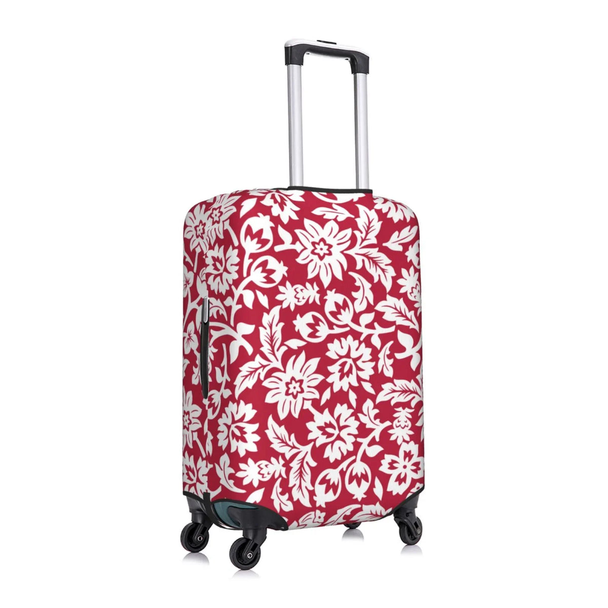 Bingfone Red Flowers Luggage Cover Washable Suitcase Cover Protector Anti-Scratch Suitcase Cover Fits 18-32 Inch Luggage