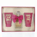 Viva La Juicy by Juicy Couture 3pc Gift Set 3.4 oz EDT + Shower Gel + Body Lotion for Women