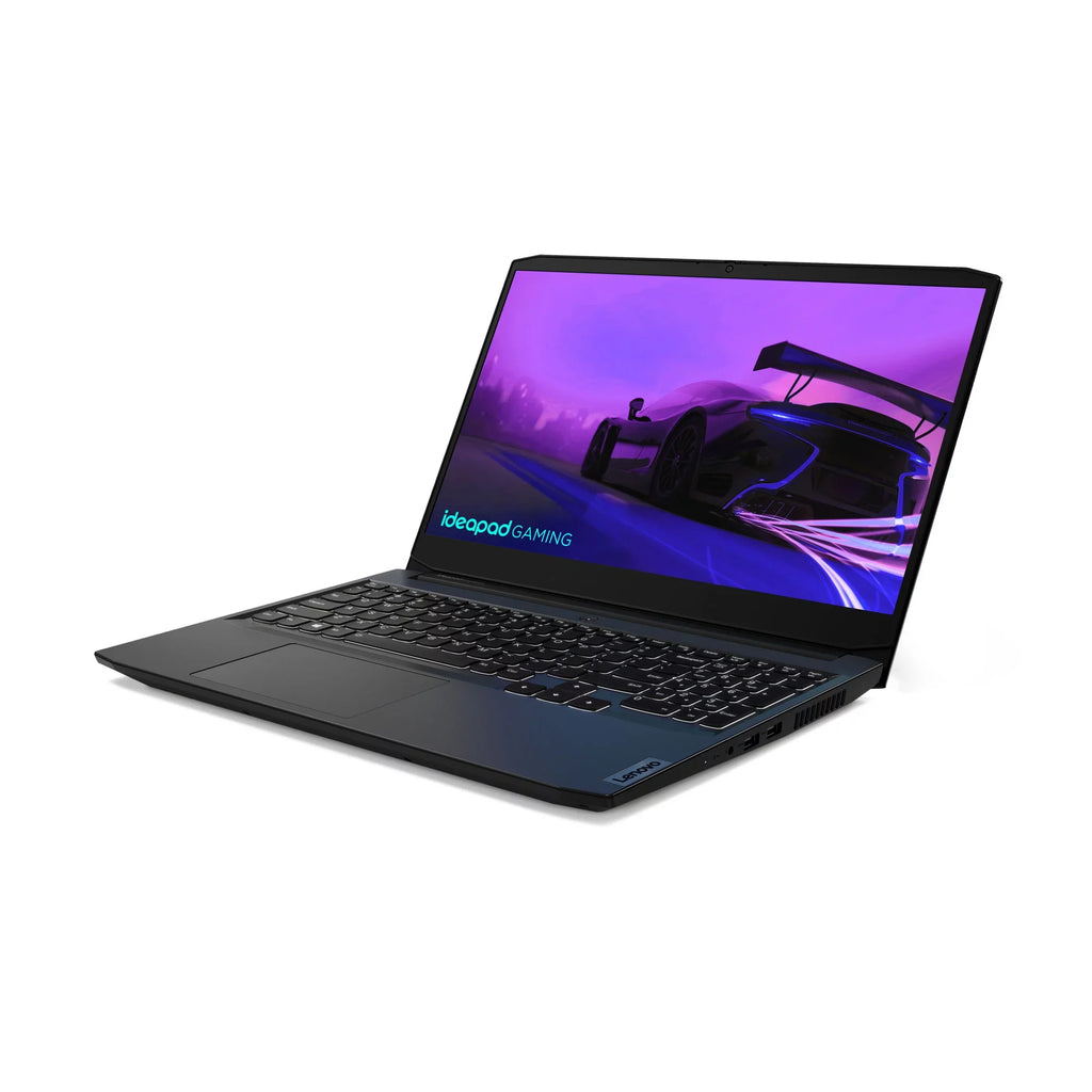 Lenovo IdeaPad Gaming 3 15IHU6 82K1 - 180-degree hinge design - Intel Core i7 11370H / 3.3 GHz - Win 11 Home - GF RTX 3050 - 8 GB RAM - 256 GB SSD + 1 TB HDD shingled magnetic recording (SMR) - 15.6" IPS 1920 x 1080 (Full HD) @ 120 Hz - Wi-Fi 6 - sh