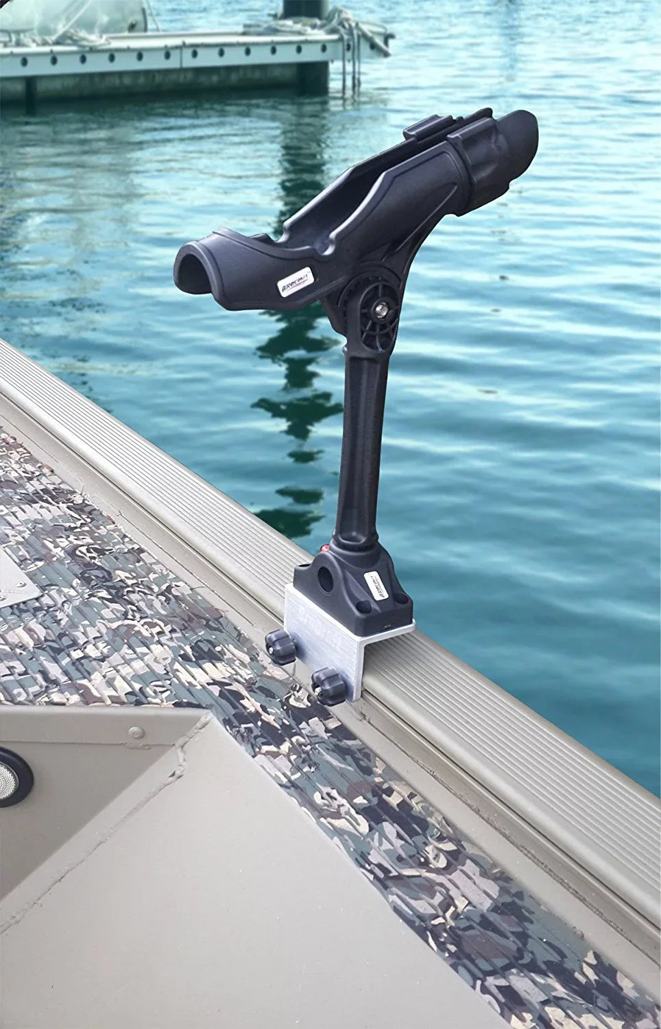 BroCraft Extender Rod Holder for Tracker Boat Versatrack System /90 Degree Lund Sport Track