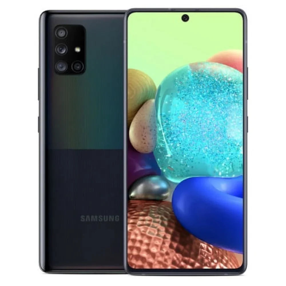 Restored Samsung Galaxy A71 5G A716U 128GB Black (T-Mobile Only) Smartphone (Refurbished)