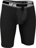 UFM 9” Polyester Boxer Briefs Adj Support Pouch Underwear MAX Support Gen 3.1 Black