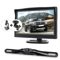 Backup Camera Car Rear View HD Parking System Night Vision + 5inch Monitor