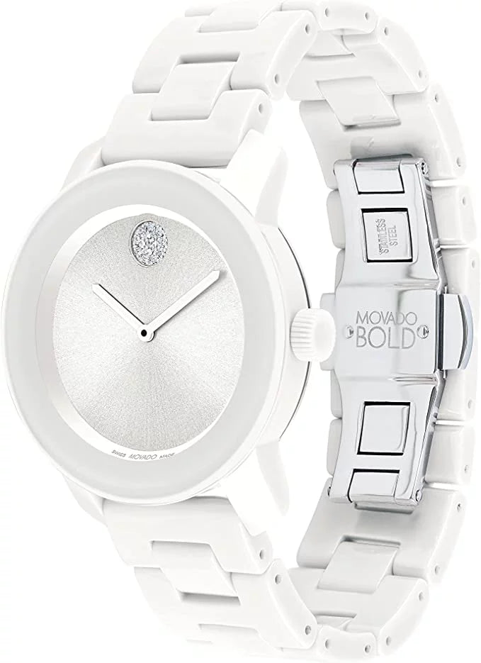 Movado Women's Bold Ceramic Swiss Quartz Watch