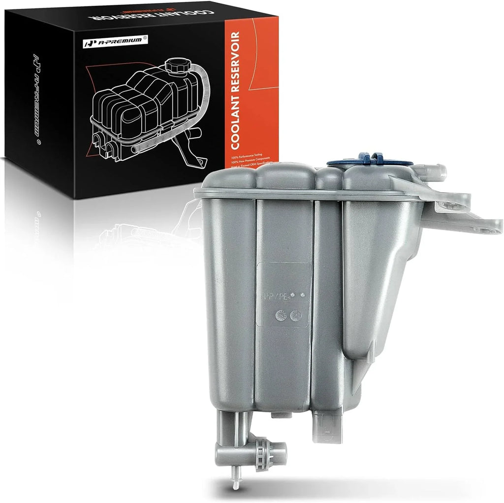 A-Premium Coolant Expansion Tank Compatible with Audi A4 A4 Quattro A5 Quattro 2012-2016 A5 2012-2014 Allroad Q5 2013-2016 1.8L 2.0L 3.0L Front