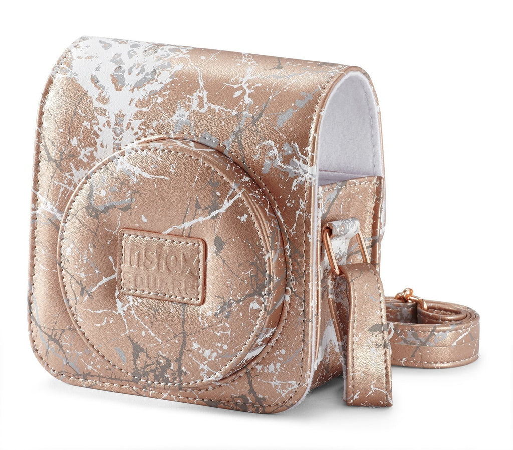 Fujifilm Instax Square SQ6 Camera Case, Blush Gold Marble